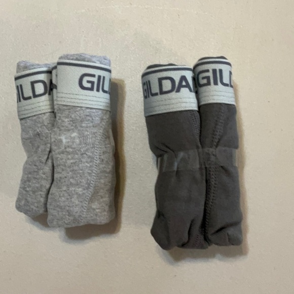 Gildan Boxer Briefs 3 Pack M 32”-34” Navy Dark Gray Light Gray New Regular Leg - Picture 4 of 7